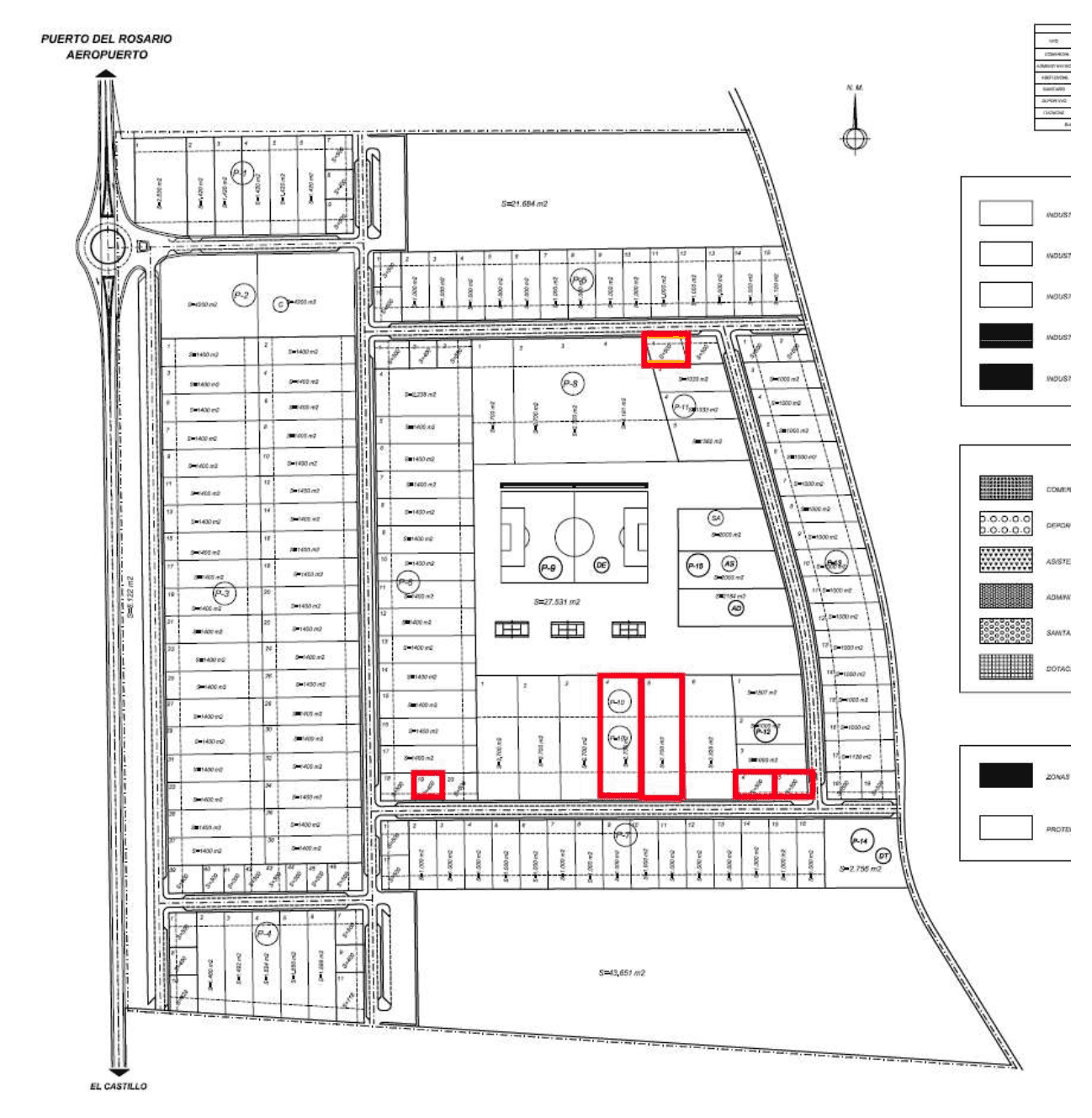 Parcelas poligono industrial costa de antigua Parcelas poligono industrial costa de antigua